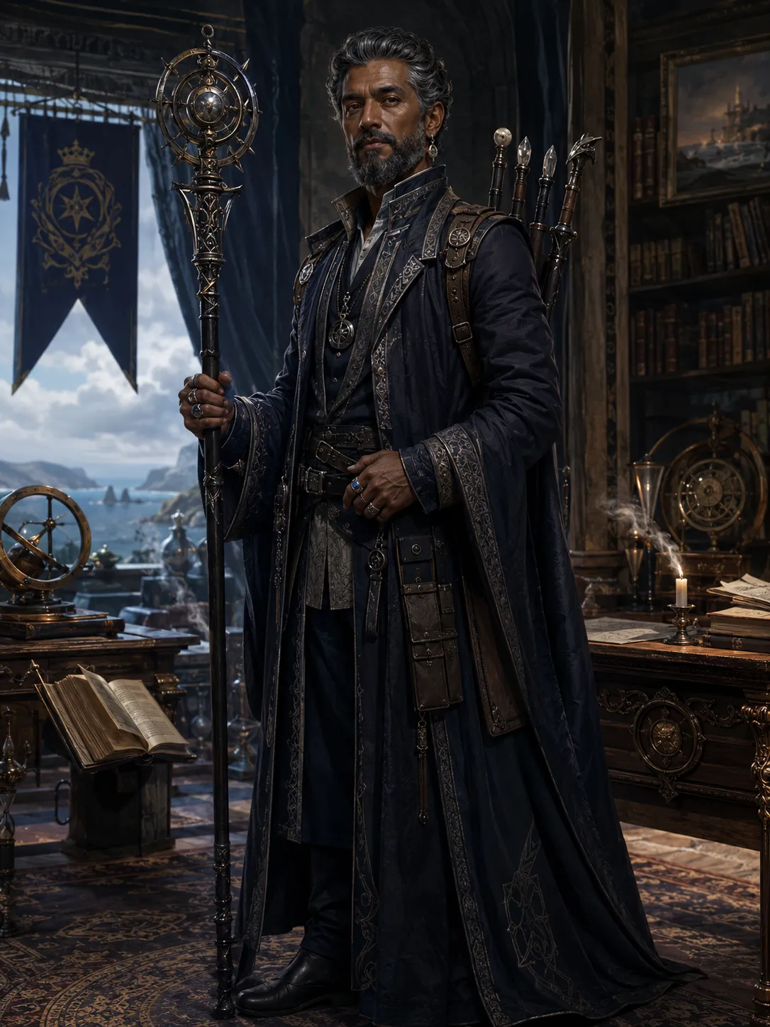 Caglastro, Royal Archmage of the Morgdhavian Archipelago