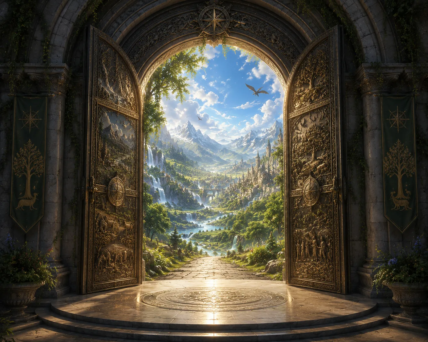 Hall of the Living World portal