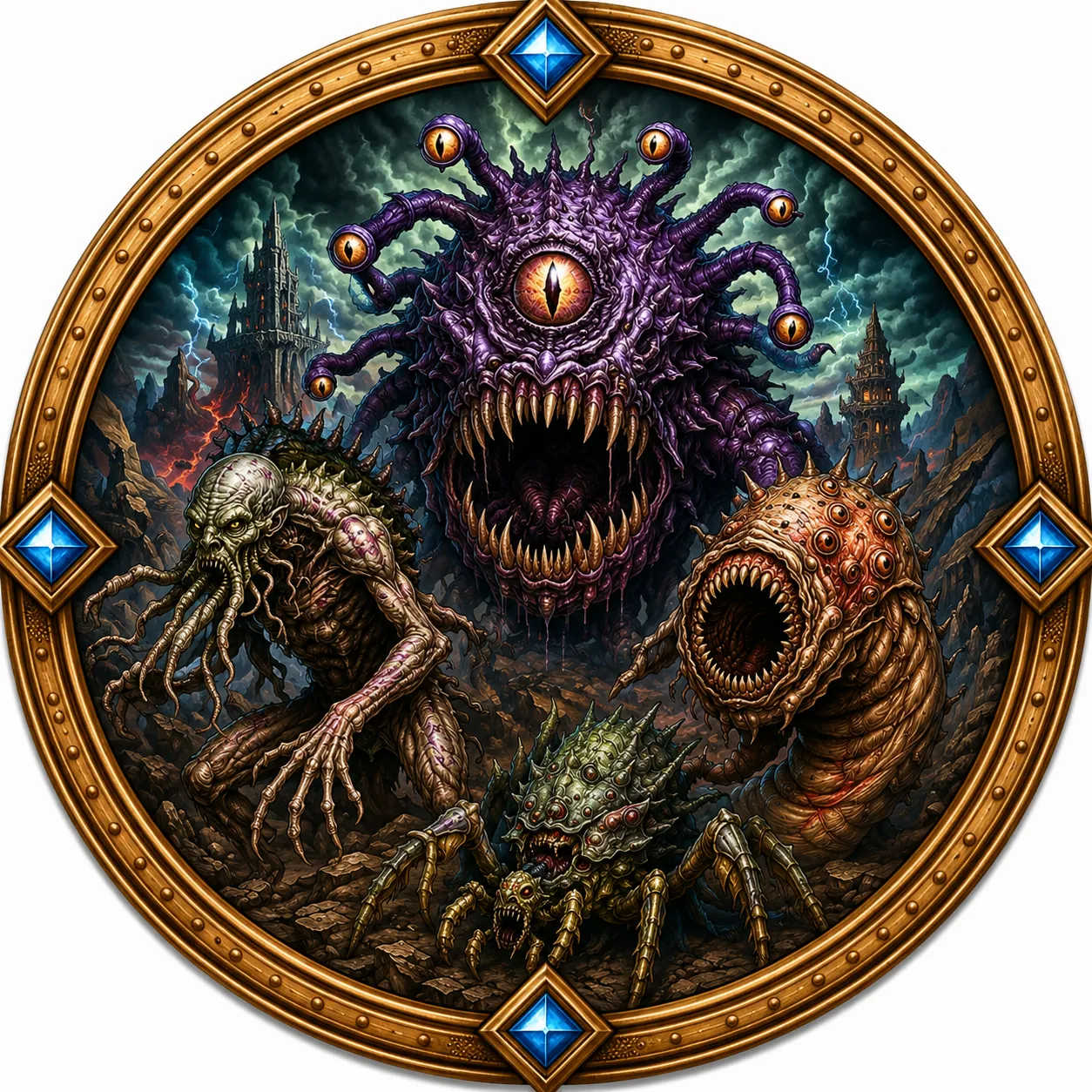 Monstrosities classification plate
