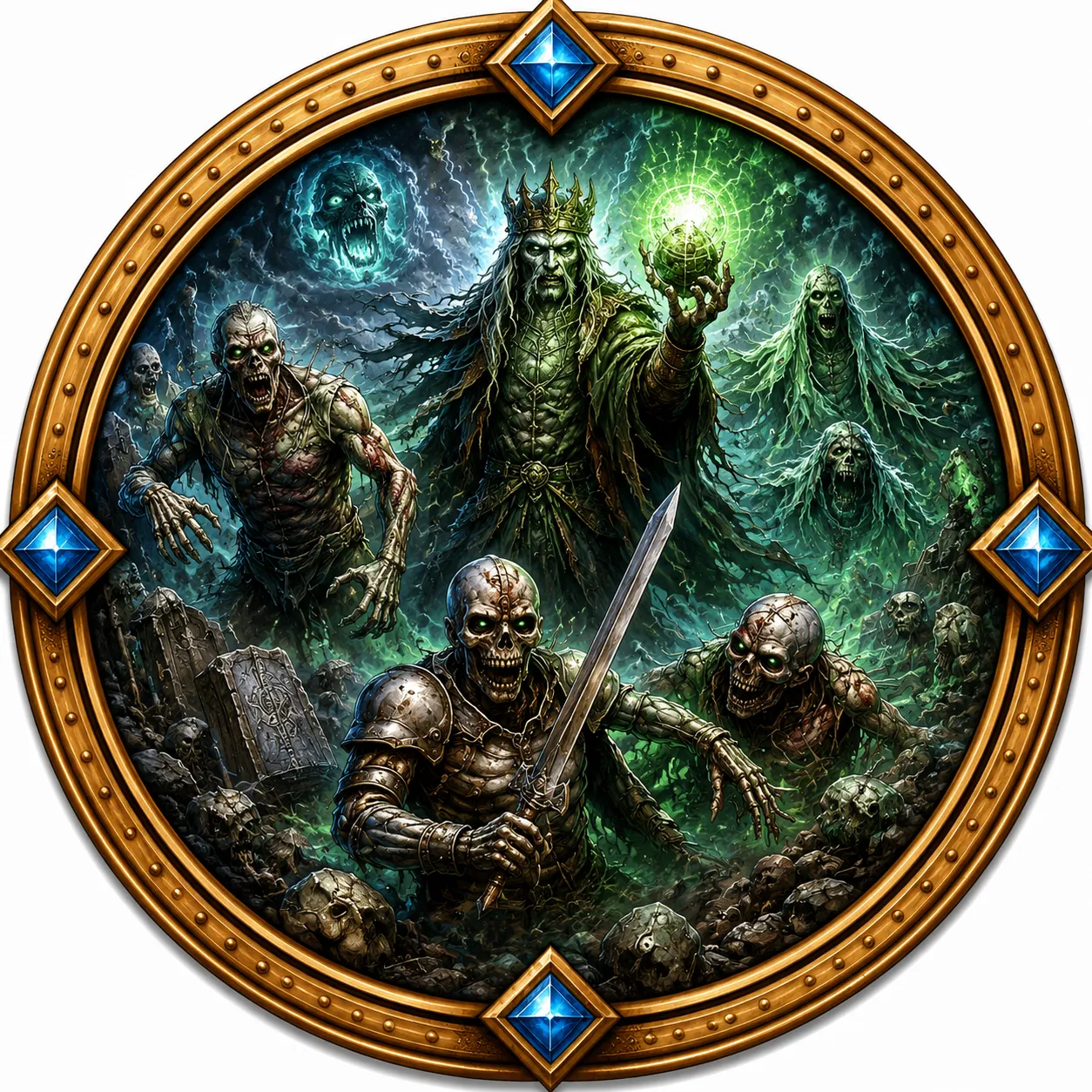 Undead classification plate